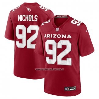 Camiseta NFL Game Arizona Cardinals Bilal Nichols Rojo