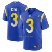 Camiseta NFL Game Los Angeles Rams Kamren Curl Azul