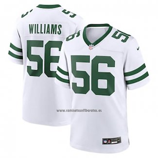 Camiseta NFL Game New York Jets Quincy Williams Blanco