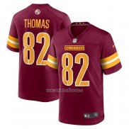 Camiseta NFL Game Washington Commanders Logan Thomas 82 Rojo