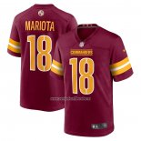 Camiseta NFL Game Washington Commanders Marcus Mariota Rojo