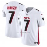 Camiseta NFL Limited Atlanta Falcons Bijan Robinson Vapor F.U.S.E. Blanco