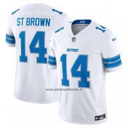 Camiseta NFL Limited Detroit Lions Amon-Ra St. Brown Vapor F.U.S.E. Blanco