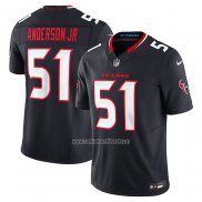 Camiseta NFL Limited Houston Texans Will Anderson Jr. Vapor F.U.S.E. Azul