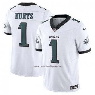 Camiseta NFL Limited Philadelphia Eagles Jalen Hurts Vapor F.U.S.E. Verde2