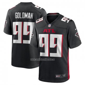 Camiseta NFL Game Atlanta Falcons Eddie Goldman Negro