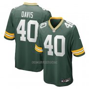 Camiseta NFL Game Green Bay Packers LJ Davis Verde