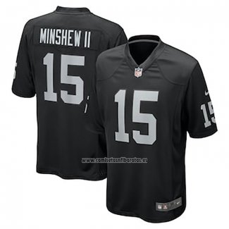 Camiseta NFL Game Las Vegas Raiders Gardner Minshew II Negro