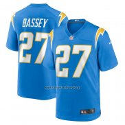 Camiseta NFL Game Los Angeles Chargers Essang Bassey Azul