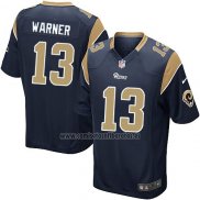 Camiseta NFL Game Los Angeles Rams Warner Negro