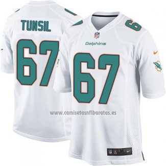 Camiseta NFL Game Miami Dolphins Tunsil Blanco