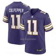 Camiseta NFL Game Minnesota Vikings Daunte Culpepper Classic Retired Violeta