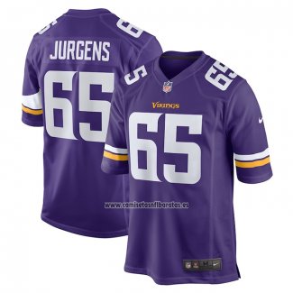 Camiseta NFL Game Minnesota Vikings Michael Jurgens Violeta