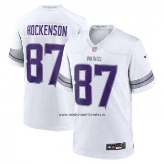 Camiseta NFL Game Minnesota Vikings T.J. Hockenson Alterno Blanco