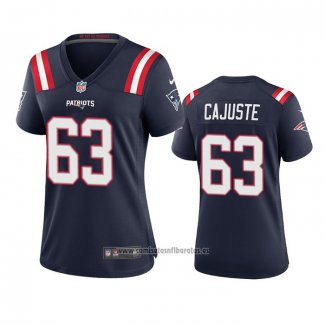 Camiseta NFL Game Mujer New England Patriots Yodny Cajuste 2020 Azul