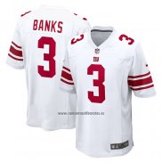 Camiseta NFL Game New York Giants Deonte Banks Blanco