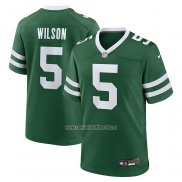 Camiseta NFL Game New York Jets Garrett Wilson Verde