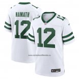 Camiseta NFL Game New York Jets Joe Namath Retired Blanco