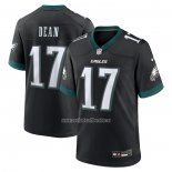 Camiseta NFL Game Philadelphia Eagles Nakobe Dean Alterno Negro