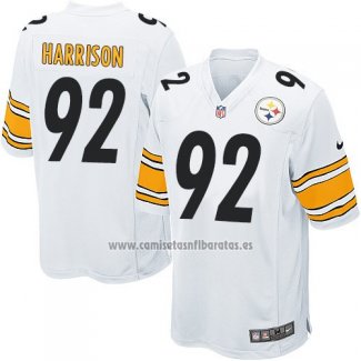 Camiseta NFL Game Pittsburgh Steelers Harrison Blanco