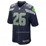 Camiseta NFL Game Seattle Seahawks Zach Charbonnet Azul