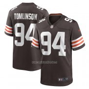 Camiseta NFL Game Cleveland Browns Dalvin Tomlinson Marron