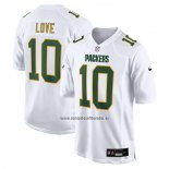 Camiseta NFL Game Green Bay Packers Jordan Love Fashion Blanco