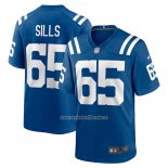 Camiseta NFL Game Indianapolis Colts Josh Sills Azul