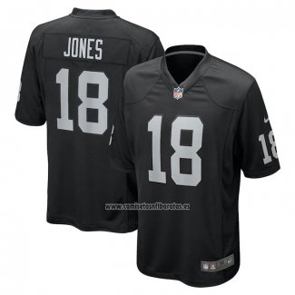 Camiseta NFL Game Las Vegas Raiders Jack Jones Negro