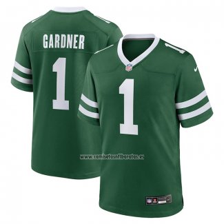 Camiseta NFL Game New York Jets Ahmad Sauce Gardner Verde