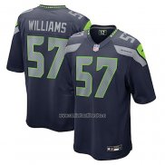 Camiseta NFL Game Seattle Seahawks Connor Williams Azul