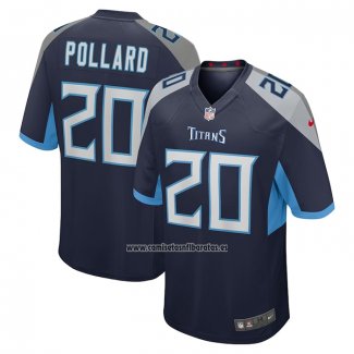 Camiseta NFL Game Tennessee Titans Tony Pollard Azul