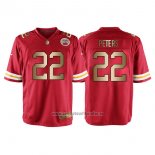 Camiseta NFL Gold Game Kansas City Chiefs Peters Rojo