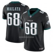 Camiseta NFL Limited Philadelphia Eagles Jordan Mailata Alterno Vapor F.U.S.E. Negro