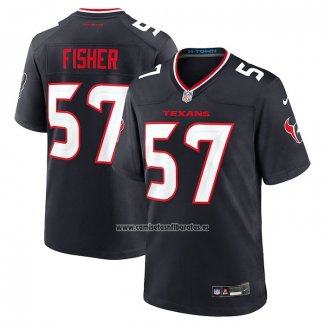 Camiseta NFL Game Houston Texans Blake Fisher Negro