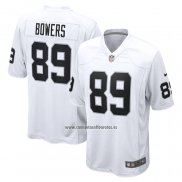 Camiseta NFL Game Las Vegas Raiders Brock Bowers Blanco