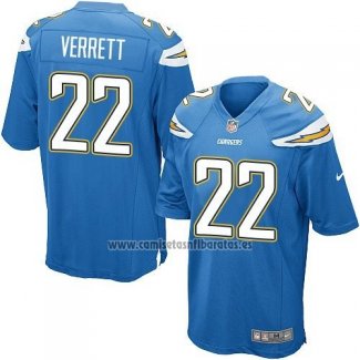 Camiseta NFL Game Los Angeles Chargers Verrett Azul