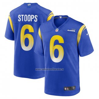 Camiseta NFL Game Los Angeles Rams Drake Stoops Azul