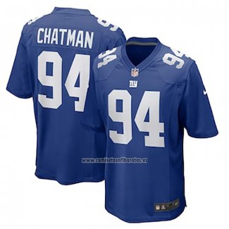 Camiseta NFL Game New York Giants Elijah Chatman Azul