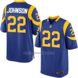 Camiseta NFL Game Nino Los Angeles Rams Johnson Azul