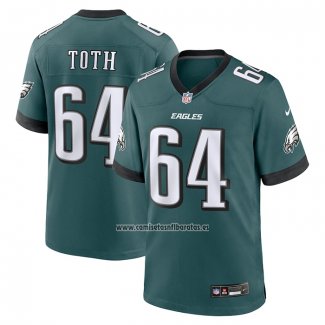 Camiseta NFL Game Philadelphia Eagles Brett Toth Verde2