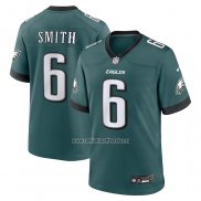 Camiseta NFL Game Philadelphia Eagles DeVonta Smith Verde2