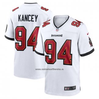 Camiseta NFL Game Tampa Bay Buccaneers Calijah Kancey Blanco