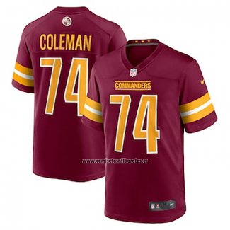 Camiseta NFL Game Washington Commanders Brandon Coleman Rojo