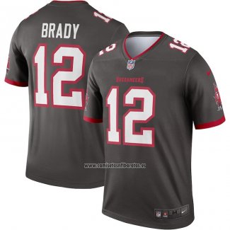 Camiseta NFL Legend Tampa Bay Buccaneers Tom Brady Gris