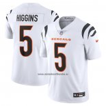 Camiseta NFL Limited Cincinnati Bengals Tee Higgins Vapor Untouchable Blanco