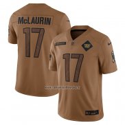 Camiseta NFL Washington Commanders Terry McLaurin 2023 Salute To Service Marron