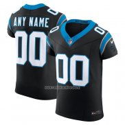 Camiseta NFL Elite Carolina Panthers Vapor F.U.S.E. Personalizada Negro