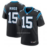 Camiseta NFL Game Carolina Panthers Jonathan Mingo Negro