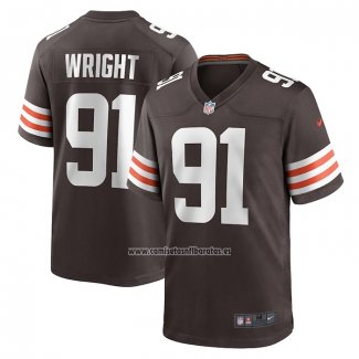 Camiseta NFL Game Cleveland Browns Alex Wright Marron